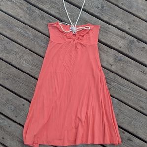 American Eagle Tube Dress, Coral, Large